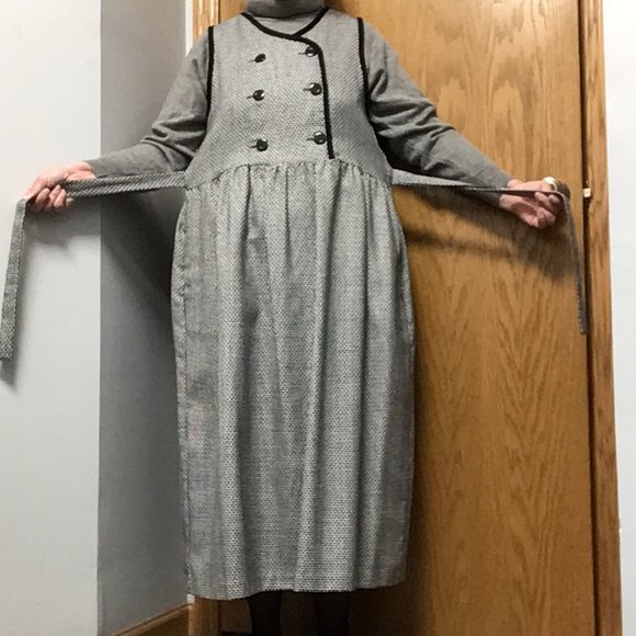 Bedford Fair Lifestyles Black & White Jumper Dress - Picture 10 of 11